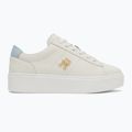 Дамски обувки Tommy Hilfiger Platform Court ecru/breezy blue 2
