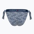 Долнище на бански костюм Tommy Hilfiger Cheeky Side Tie Print illustrated wave dark night navy 2