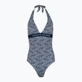 Дамски бански костюм от една част Tommy Hilfiger Halter One Piece Rp Print илюстрирана вълна dark night navy