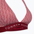 Горнище на бански костюм Tommy Hilfiger Halter Rp Print floral stripe regatta red 3
