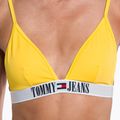 Tommy Hilfiger Триъгълник Rp жълт горнище на бански костюм 7