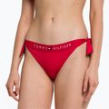 Tommy Hilfiger Side Tie Cheeky долнище на бански костюм червено 4