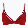 Горнище на бански костюм Tommy Hilfiger Triangle Rp primary red