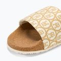 Дамски чехли Tommy Hilfiger Emblem Cork Slide calico 7