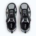 Детски обувки FILA Madrun Velcro black/posy green 5