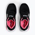 Детски обувки FILA Madrun Velcro black/sangria sunset 11