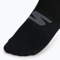 Мъжки чорапи SKECHERS микрофибър без плюш невидими 3 чифта black/white 4