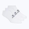 Мъжки чорапи SKECHERS Microfiber Non Terry No Show 3 чифта white traditional