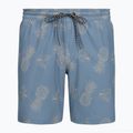Мъжки плажни шорти Hurley Pineapple Volley Swim Short Blue/Brown