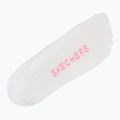 Дамски чорапи SKECHERS Non Terry No Show Liner 3 чифта white/purple 7