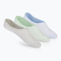 Дамски чорапи SKECHERS Non Terry No Show Liner 3 чифта blue/green