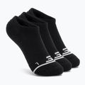 Дамски чорапи SKECHERS 1/2 Terry No Show 3 чифта black
