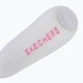 Дамски чорапи SKECHERS Non Terry No Show Liner 3 чифта white/purple 7