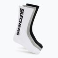 Чорапи SKECHERS Terry Crew 1/2 3 pack grey/black