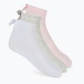 Детски чорапи SKECHERS Non Terry Anklet 3 чифта pink