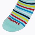 Детски чорапи SKECHERS Non Terry High Qtr Crew 6 чифта grey/grey 9