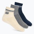 Детски чорапи SKECHERS Full Terry Low Crew 3 чифта white/blue