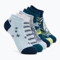 Детски чорапи SKECHERS 1/2 Terry Low Cut 6 чифта teal