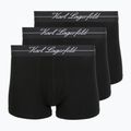 Мъжки боксерки KARL LAGERFELD Hotel Karl Lyocell Trunk 3 чифта black