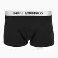 Мъжки боксерки KARL LAGERFELD Elastic Trunk 3 чифта black/white/grey 4