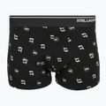Мъжки комплект боксерки + чорапи KARL LAGERFELD Ikon Trunk aop karl dot black 2