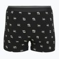 Мъжки комплект боксерки + чорапи KARL LAGERFELD Ikon Trunk aop karl dot black 3