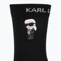 Мъжки комплект боксерки + чорапи KARL LAGERFELD Ikon Trunk aop karl dot black 7