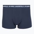 Мъжки боксерки KARL LAGERFELD Logo Trunk Multiband 3 чифта dark sea/indigo/blue 3