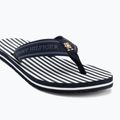 Дамски джапанки Tommy Hilfiger Stripes Beach Sandal space blue 7