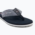 Мъжки джапанки Tommy Hilfiger Chambray Beach Sandal desert sky 7
