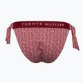 Долнище на бански костюм Tommy Hilfiger Cheeky Side Tie Print floral stripe regatta red 2