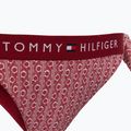 Долнище на бански костюм Tommy Hilfiger Cheeky Side Tie Print floral stripe regatta red 3