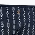 Tommy Hilfiger Cheeky String Бански костюм Долна част със странична връзка Печат на флаг верижка dark night navy 3