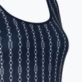 Tommy Hilfiger дамски едноцветен бански One Piece Print (Ext) flag chain dark night navy 3