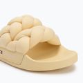 Дамски чехли Tommy Jeans Braided Slide frozen custard 7
