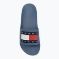 Джапанки Tommy Jeans Pool Slide Ess DBX blue coast за мъже 5