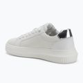 Calvin Klein дамски обувки YW0YW01769 Chunky Cupsole Low Mg bright white/silver 3