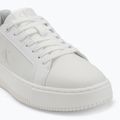 Calvin Klein дамски обувки YW0YW01769 Chunky Cupsole Low Mg bright white/silver 7