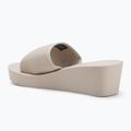 Calvin Klein дамски джапанки YW0YW01725 Beach Wedge Slide Canvas eggshell 3