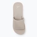 Calvin Klein дамски джапанки YW0YW01725 Beach Wedge Slide Canvas eggshell 5