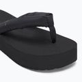 Дамски плажен сандал с плоска форма Calvin Klein YW0YW01723 Ttxr Сатенени джапанки в черно 7