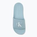 Дамски чехли Calvin Klein YW0YW01835 Slide Monogram Wn triple cloud blue 5