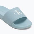 Дамски чехли Calvin Klein YW0YW01835 Slide Monogram Wn triple cloud blue 7