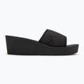 Calvin Klein дамски джапанки YW0YW01725 Beach Wedge Slide Canvas triple black 2