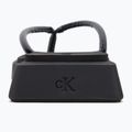 Дамски джапанки Calvin Klein YW0YW01716 Sq Low Wedge Sandal Stitch triple black 6