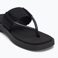 Дамски джапанки Calvin Klein YW0YW01717 Sq Low Wedge Sandal Rope triple black 7