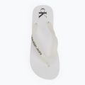 Дамски джапанки Calvin Klein YW0YW01830 Beach Sandal Flatform Tpu bright white/black 5