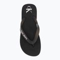 Дамски джапанки Calvin Klein YW0YW01830 Beach Sandal Flatform Tpu black/bright white 5