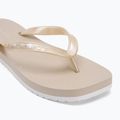 Calvin Klein дамски джапанки YW0YW01720 Thong+ Tpu Metallic eggshell/bright white 7