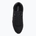 Мъжки обувки Calvin Klein YM0YM01217 Runner Sock Laceup Mg Canvas triple black 5